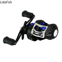 2021 new Metal Spool Baitcasting Reel 8kg Max Drag 7.2:1 High Speed Gear Ratio