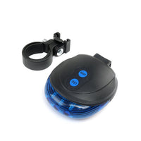 Waterproof Bicycle Taillights LED Laser Safety Warning