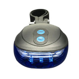 Waterproof Bicycle Taillights LED Laser Safety Warning