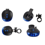 Waterproof Bicycle Taillights LED Laser Safety Warning