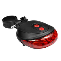 Waterproof Bicycle Taillights LED Laser Safety Warning