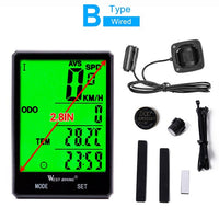 WEST BIKING 2.8" Large Screen Bicycle Computer