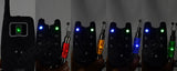 Wireless fishing bite alarm 1+4 set with 4pcs illuminated swinger in  EVA case for carp fishing B1203S