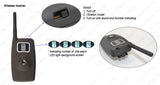 Wireless fishing bite alarm 1+4 set with 4pcs illuminated swinger in  EVA case for carp fishing B1203S