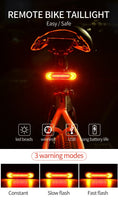 Bike Light Remote Turn Signal for Bicycle