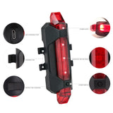Waterproof Rear Tail Bicycle Light