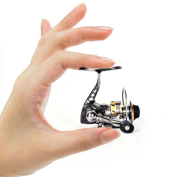 POWER metal mini winter Ice Fishing reel