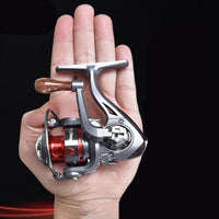 POWER metal mini winter Ice Fishing reel