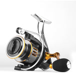 LINNHUE Fishing Reel GW1000-7000 8kg Max Drag All Metal Spool Body Handle