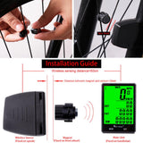 WEST BIKING 2.8" Large Screen Bicycle Computer