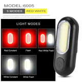Anti-glare Smart Bike Light USB Rechargeable