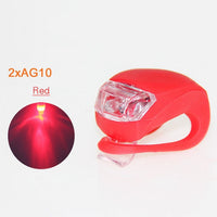 Waterproof Silicone Bicycle Light with Battery