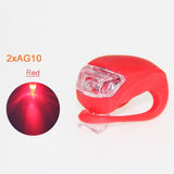 Waterproof Silicone Bicycle Light with Battery