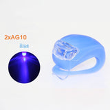 Waterproof Silicone Bicycle Light with Battery