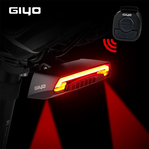 GIYO Battery Pack Bicycle Light USB Rechargeable Lamp