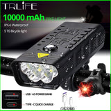 USB Rechargeable 3000 Lumens Bike Headlight