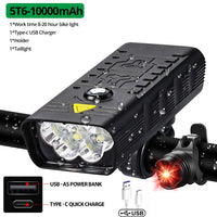 USB Rechargeable 3000 Lumens Bike Headlight