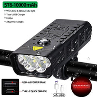 USB Rechargeable 3000 Lumens Bike Headlight