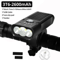 USB Rechargeable 3000 Lumens Bike Headlight