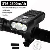 USB Rechargeable 3000 Lumens Bike Headlight