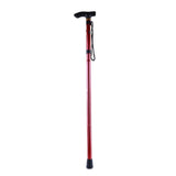 Ultralight 4 Section Adjustable Canes Aluminum Alloy Folding Walking Sticks