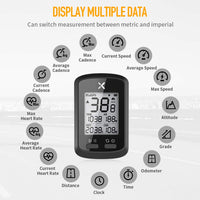XOSS G Bike Computer Wireless GPS Speedometer