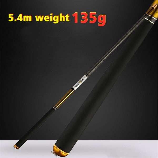 Telescopic Fishing Rod  High Quality Carbon Fiber 3.6m-10m VBONI
