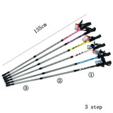 2Pc/Pair 135CM Walking Stick Trekking Aluminum alloy
