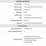 XOSS Bike Computer G Plus Wireless GPS Speedometer