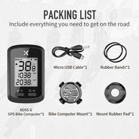 XOSS Bike Computer G Plus Wireless GPS Speedometer