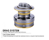 Sougayilang 13+1BB Spinning Reel 5.1:1 5.5:1 Gear Ratio