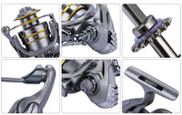 Sougayilang 13+1BB Spinning Reel 5.1:1 5.5:1 Gear Ratio