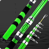 BAKAWA telescopic spinning rod 5 Layers 2.1m/2.4m/2.7m/3.0m/3.6m