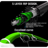 BAKAWA telescopic spinning rod 5 Layers 2.1m/2.4m/2.7m/3.0m/3.6m