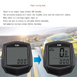 Waterproof LCD Digital Bike Computer Odometer Speedometer