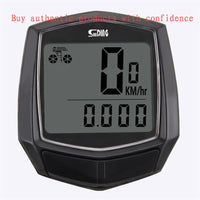 Waterproof LCD Digital Bike Computer Odometer Speedometer