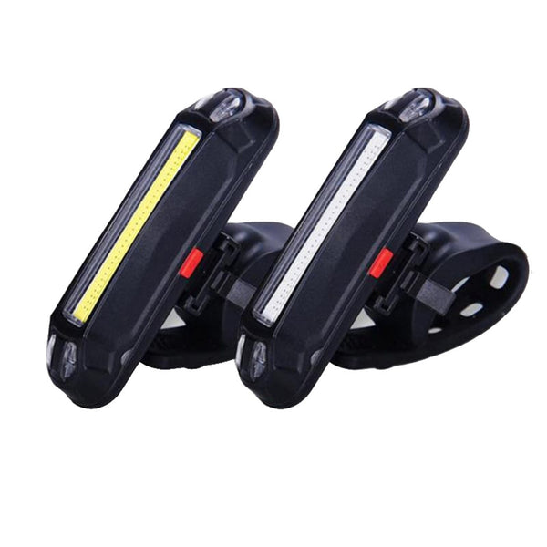 LED Bike Tail Lamp Multi Mode Bicycle Cycling Warning Light Waterproof USB Rechargeable