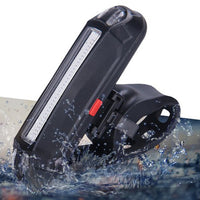 LED Bike Tail Lamp Multi Mode Bicycle Cycling Warning Light Waterproof USB Rechargeable