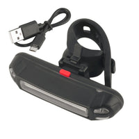 LED Bike Tail Lamp Multi Mode Bicycle Cycling Warning Light Waterproof USB Rechargeable