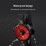 Bicycle Taillight Multi Lighting Modes Battery Type