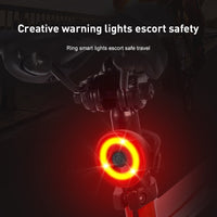 Bicycle Taillight Multi Lighting Modes Battery Type