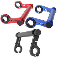 20CM aluminum alloy bicycle handlebar extender mountain bike bicycle front light bracket lamp flashlight accessories