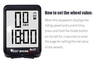 Wireless  Waterproof LCD Bike Computer