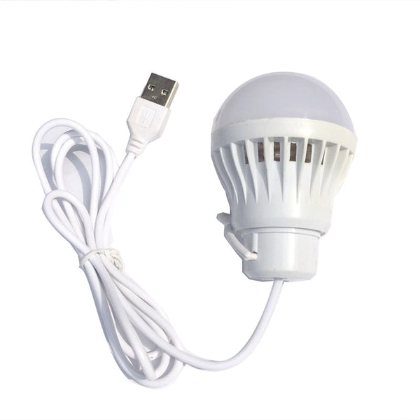 Portable Lantern Camp Lights 1.2m USB Bulb 5W/7W