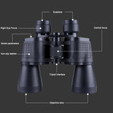 10x50 Telescopes HD Binoculars Compact
