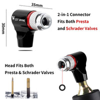WEST BIKING CO2 Pump For Bicycle Schrader