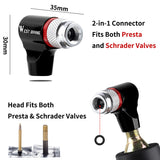 WEST BIKING CO2 Pump For Bicycle Schrader