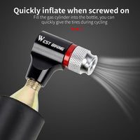 WEST BIKING CO2 Pump For Bicycle Schrader