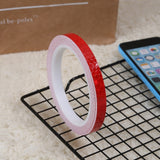 1cmx8m Bike Reflective Stickers Cycling Fluorescent Reflective Tape