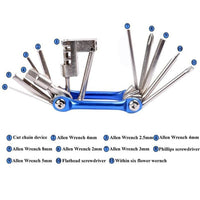 Multifunction 11 In1 Bicycle Repairing Set